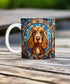 Cocker (Working) Brown Suncatcher Artwork Ceramic Mug